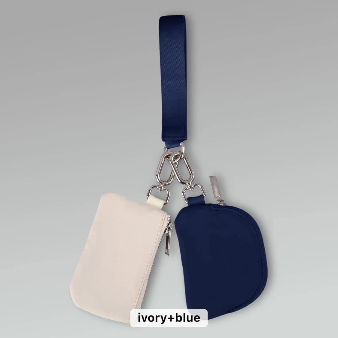 Dual Pouch wristlet