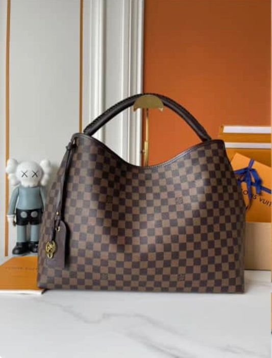 Brown LV large tote