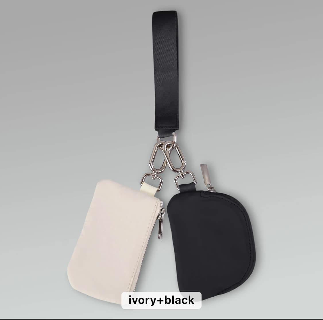 Dual Pouch wristlet