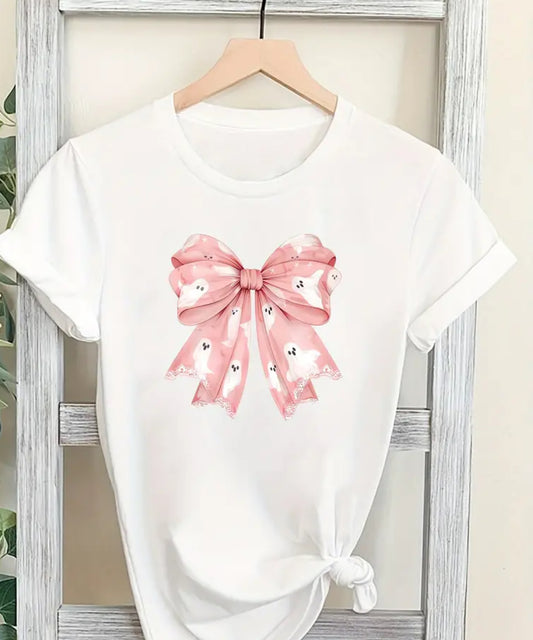 Ghost Coquette Bow T-Shirt