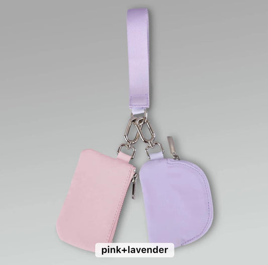 Dual Pouch wristlet